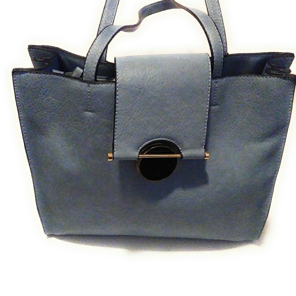 Baby Blue Tote Purse